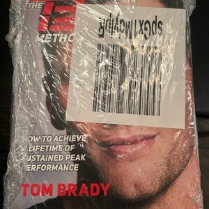 The TB12 Method Book by Tom Brady NWT Hardcover
